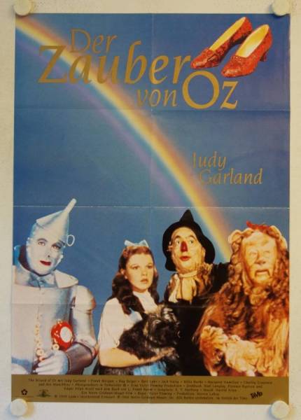 The Wizard of Oz re-release german movie poster